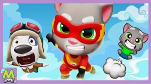 Говорящий Том в Играх.Какой Том Лучше.Бегай Прыгай и Летай.Кто Круче