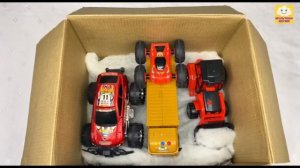 Мультики для детей и малышей про игрушечные Машинки в коробке Новые яркие машинки Мультики