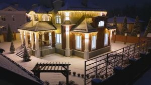 ЭЛИТНАЯ РЕЗИДЕНЦИЯ с БАННЫМ КОМПЛЕКСОМ и АВТОРСКИМ САДОМ с ЗИМНИМИ КАДРАМИ