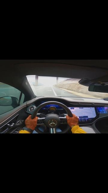 EQS 580 - АВАРИЙНЫЙ ТОРМОЗ