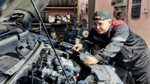 FORD FOCUS C-MAX 1.6 TDCi. Замена двигателя 2 часть