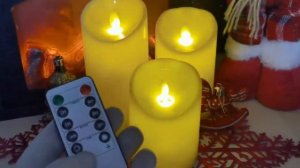 Декоративные LED свечи с пультом 1-3 шт. OEING. Артикул на AliExpress: ALI3030790547