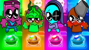 Coffin Dance Спрунки 151 уровень - Мультики про Спрунке | МУЛЬТФИЛЬМЫ SPRUNKI в Tiles Hop