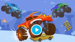 Monster Truck Racing Game. Монстр трак