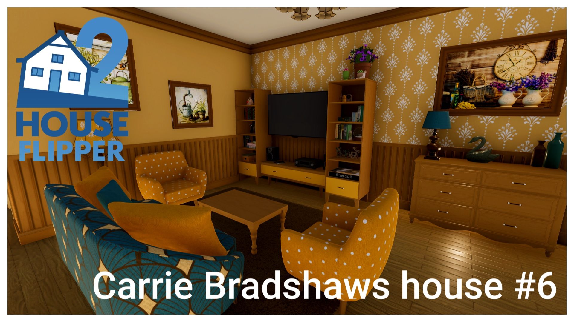 House Flipper 2 -  Carrie Bradshaws house #6 (no commentary)