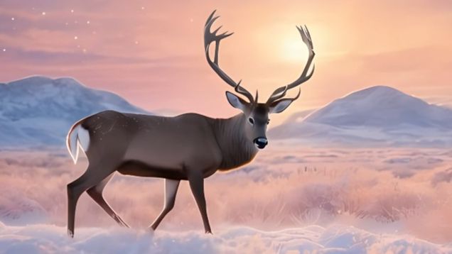 Олень Снега 🦌. Свет тишины - Мультфильм о доброте