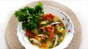 Вкусный суп со ШПРОТАМИ! Пошаговый рецепт!