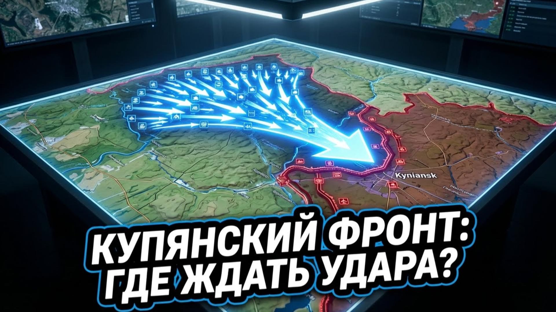 🗺️⚠️ Купянск под ударом: Новая выверенная карта показывает, как ВСУ перебрасывают силы на север