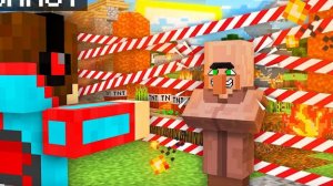 ЗРЯ МЫ ОСТАВИЛИ ЭТОГО ЖИТЕЛЯ ОДНОГО В ДЕРЕВНЕ В МАЙНКРАФТ | Компот Minecraft