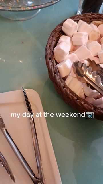 my day at the weekend