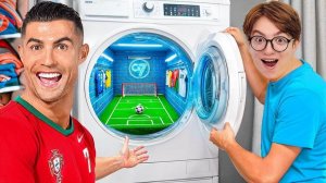 Я Построил СЕКРЕТНУЮ КОМНАТУ, ЧТОБЫ ВСТРЕТИТЬ РОНАЛДУ !