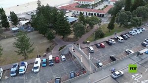 لقطات جوية توثق لحظة تحييد مطلق النار على شاطئ بوندي بنيران الشرطة