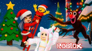 Спасла всех эльфов в 99 ночей в лесу в Роблокс. Рождество в 99 Nights in the Forest в Roblox