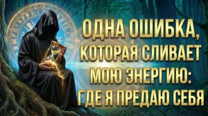 Одна ошибка, которая сливает мою энергию: Где я предаю себя? (Вариант 3)💕 Таро сегодня! 🧿