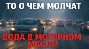 Это есть в каждом двигателе, но об этом не говорят. Вода в моторном масле.