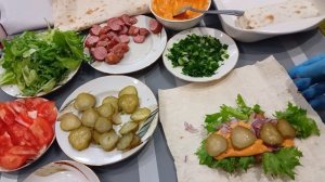 Шаурма в домашних условиях пошагово.