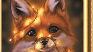 Отшив проект "Лисенок с гирляндой" отчет 12