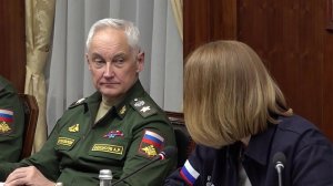 Министр обороны Андрей Белоусов встретился с активистами Общероссийского народного фронта.