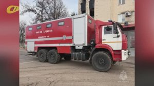 ПСЧ-11 ЖЕЛЕЗНОГОРСКА ПОЛУЧИЛА НОВУЮ ПОЖАРНУЮ НАСОСНО-РУКАВНУЮ МАШИНУ