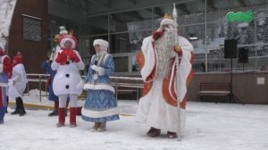 Уфу посетил поезд Деда Мороза