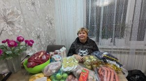 Закупка продуктов на крытом рынке к Новому году и не только. Обзор покупок.