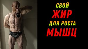 Использовать свой ЖИР для роста МЫШЦ!