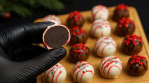 Новогодние трюфели Oreo без выпечки — вкуснее магазинных и готовятся за 20 минут 🎄🍫