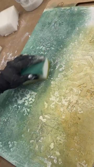 Работа участницы МК «Трафаретная роспись» смотреть онлайн