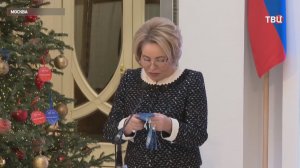 Матвиенко приняла участие в благотворительном проекте "Елка желаний"