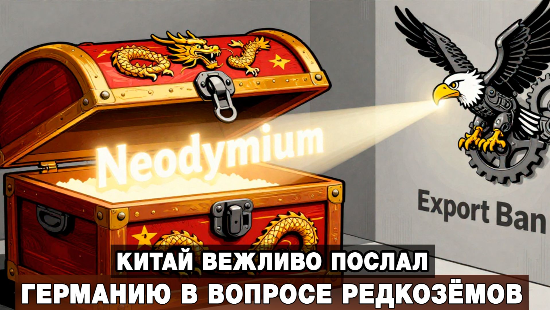 Китай вежливо послал Германию в вопросе редкозёмов смотреть онлайн