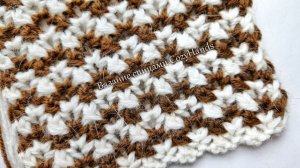 Красивейший двухцветный узор для вязания свитера, жилетки, шапки ⭐️ Спицами как крючком