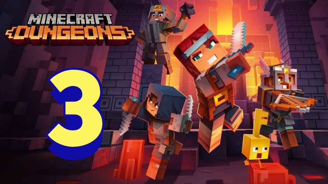 Minecraft Dungeons - Часть 3: Чудовище красного камня