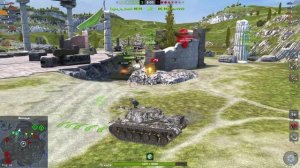 Обзор на T110E4 Tanks Blitz | Танк Блиц