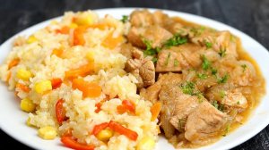 Как ПРИГОТОВИТЬ УЖИН, чтобы просили ещё. Вкусные Советы - приготовление куриной грудки с рисом!