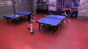 Баторов А. (671) - Закзун В. (689) 09.12 настольный теннис Любительский турнир СПб