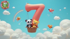 Детская песенка мультфильм считплочка на английском языке