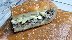 РЫБНЫЙ ЗАЛИВНОЙ ПИРОГ - просто бомба! Вкусный, нежный и мягкий пирог к семейному ужину!