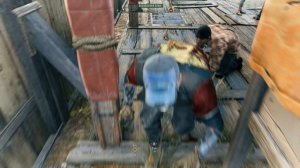 ЖЕСТКИЙ ЧЕЛ БЬЕТ ЗОМБИ И ПРЫГАЕТ ПО КРЫШАМ!!!