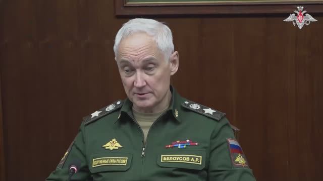 Встреча Министра обороны РФ с военными корреспондентами