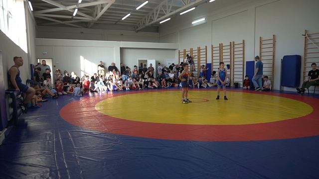 ГРБ. 2016-2018 г.р. Вес 32 кг. 1/2 финала Афанасов Матвей (Новопокровск)-Цеменко Дамир (Новокубанск)