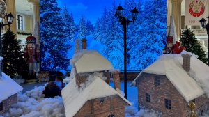 Зубр на новогодней выставке в павильоне «Республика Беларусь» на ВДНХ