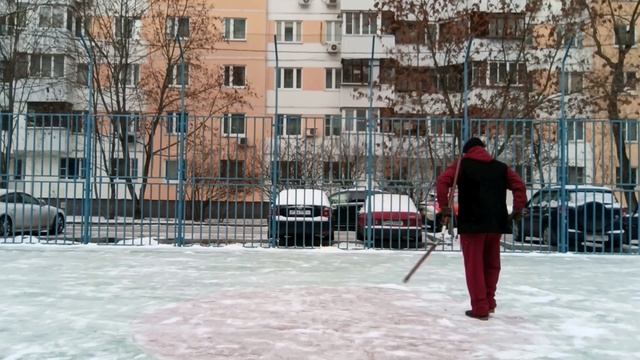 Разминка с двухсекционным шестом весом 1850 гр.