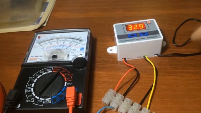 Цифровой Регулятор Температуры Термостат 220В 10A для Инкубатора Ntc-датчик-зонд