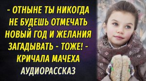 - Больше ты никогда не будешь отмечать Новый год! – закричала мачеха