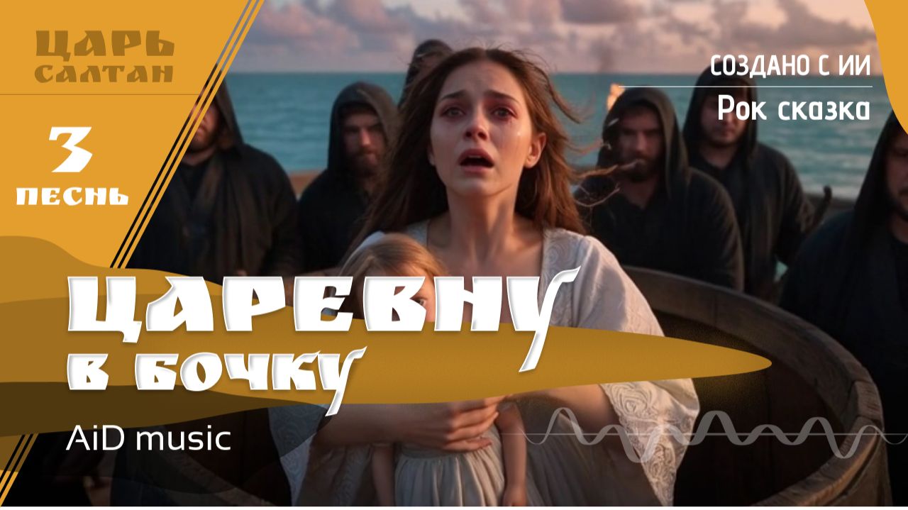 [Царь Салтан] - Песня 3. Царевну в бочку [ИИ]