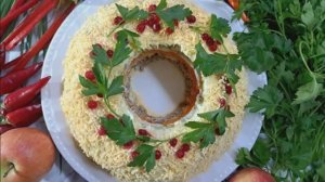 7 рецептов для новогоднего стола! Горячее, 2 салата, канапе, бутерброды-бантики, апельсиновое желе!