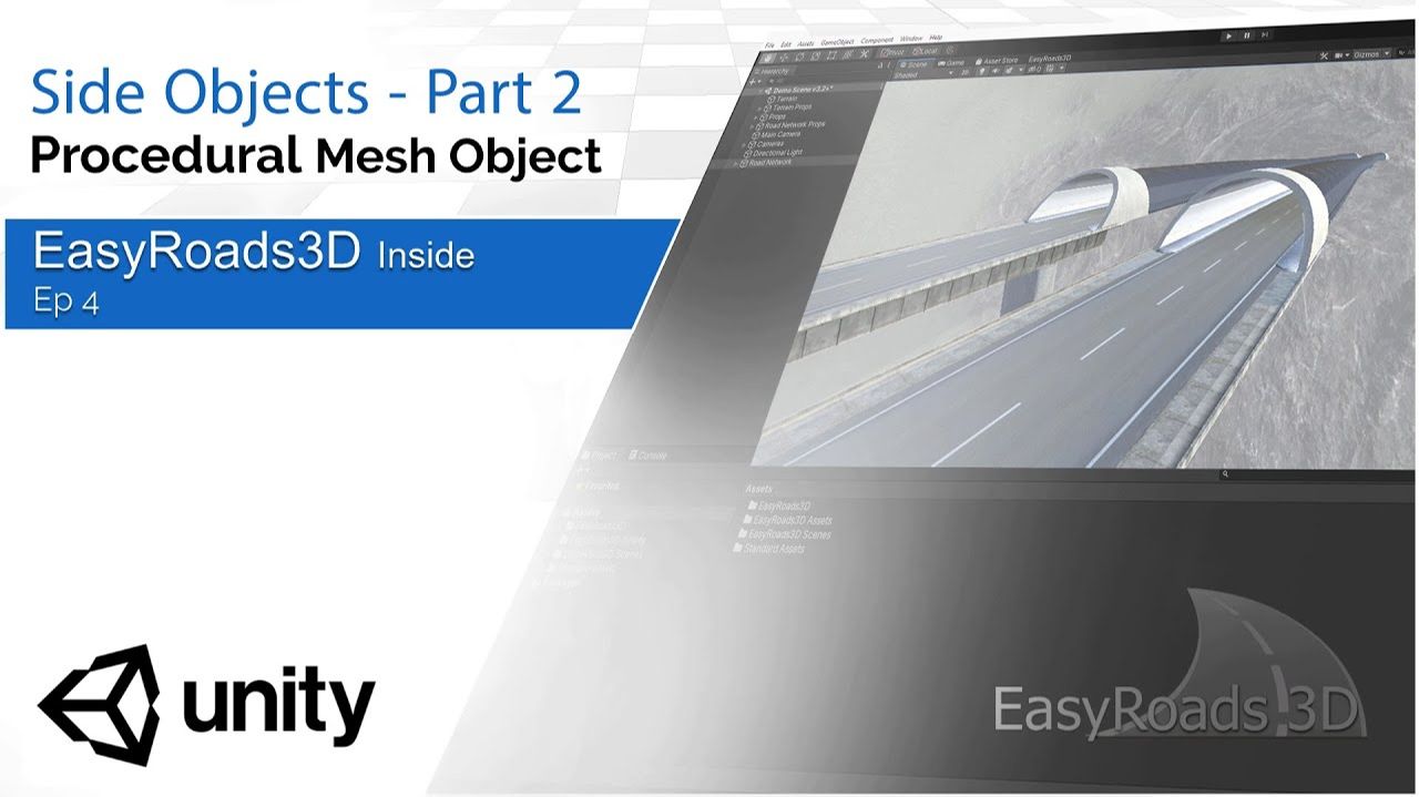 EasyRoads3D v3.2+ for Unity - Side Objects - Part 2 - Procedural Type
