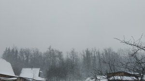 Ждали снега? Получите! Зимняя дача.