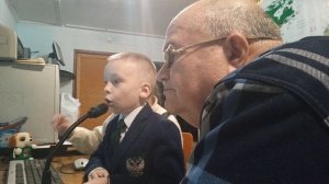 Мороз CQ -Дети R4PHO=RC4P=UB4RHV=Эльвина и Айнур.