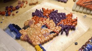 Мастер-класс по созданию масштабного арт-объекта из стеклянной мозаики